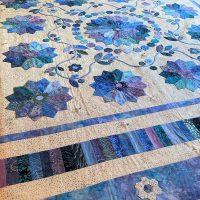 Patchwork quilt by Megan Arnold