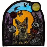 Stained glass by Liz Huppert