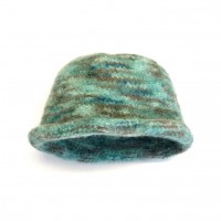 Green hat by Felted Sheep Co
