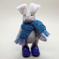Janis Waldron - Hare, slippers and scarf