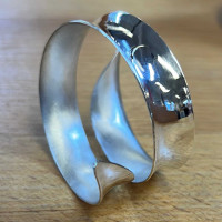 Megan Arnold Silver napkin ring