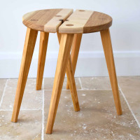 Oak and sycamore Dyad stools
